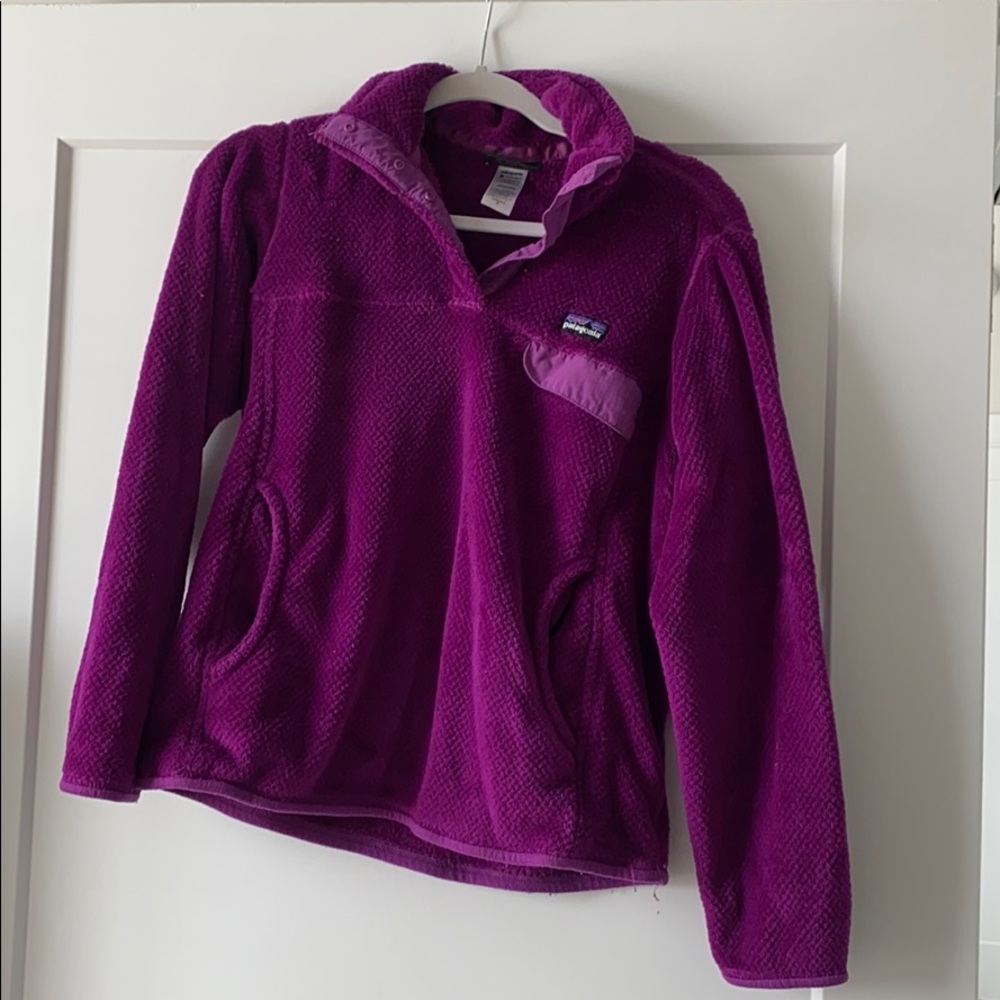 Purple Patagonia Pullover